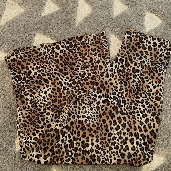 New Directions Animal Print Pants - Picture 1 of 9